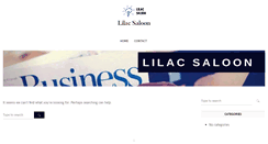 Desktop Screenshot of lilacsaloon.com